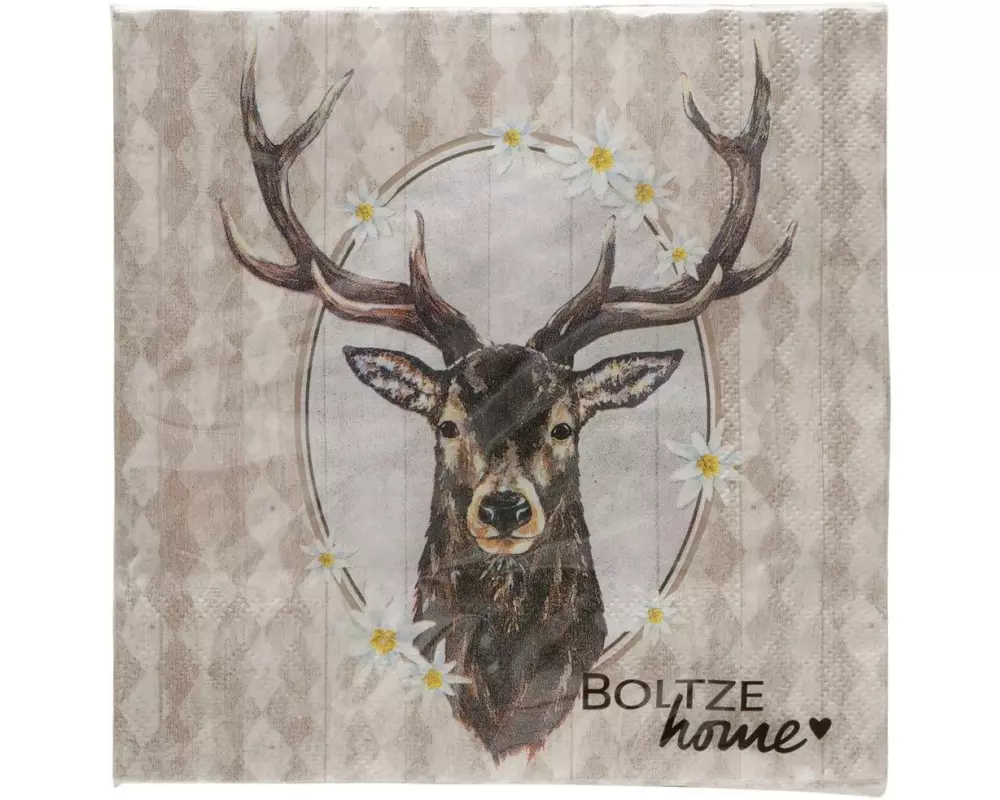 Boltze Servietten Ludwig 20 Stück, 16.5 x 16.5 cm