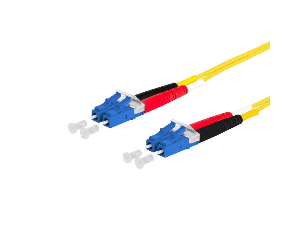 METZ CONNECT OpDAT Patchkabel, LC-D/LC-D OS2, 4 m
