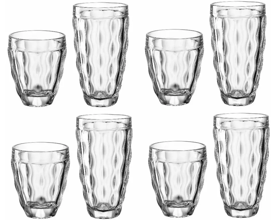 Leonardo Trinkglas Brindisi 8-teilig, Transparent