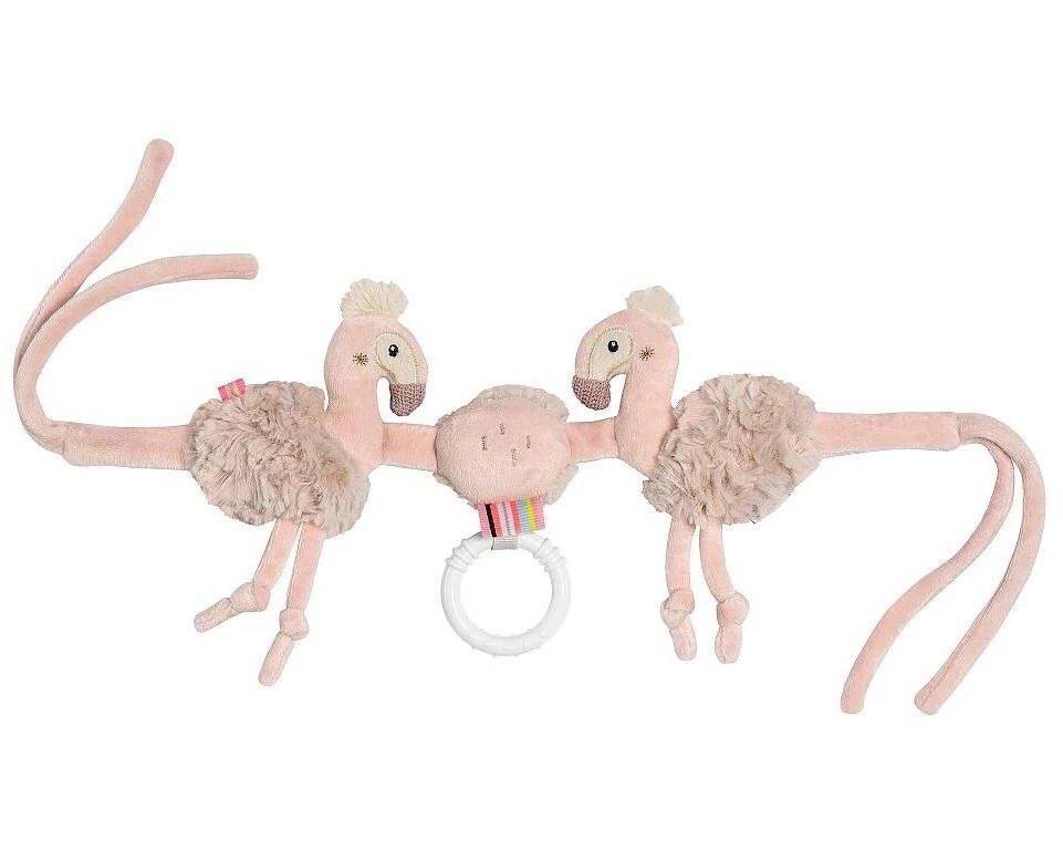 fehn Kinderwagenkette Flamingo Rose