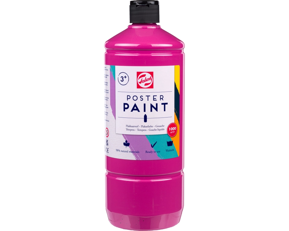 TALENS Plakatfarbe 1000ml 36713621 pink