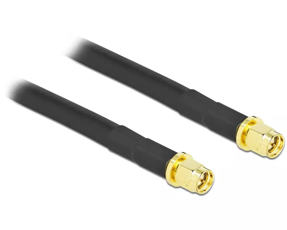 Delock Antennenkabel LTE/5G, LMR/CFD300 SMA zu SMA, 5 m