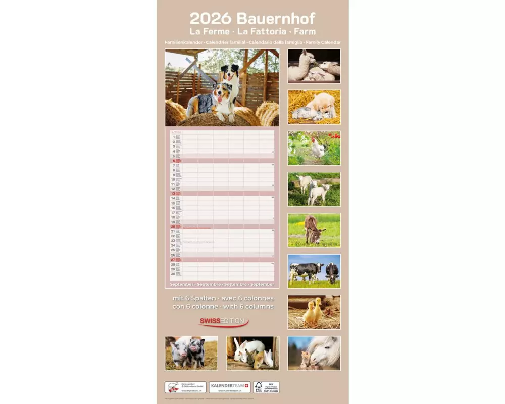 TH Familienplaner Bauernhof 2026