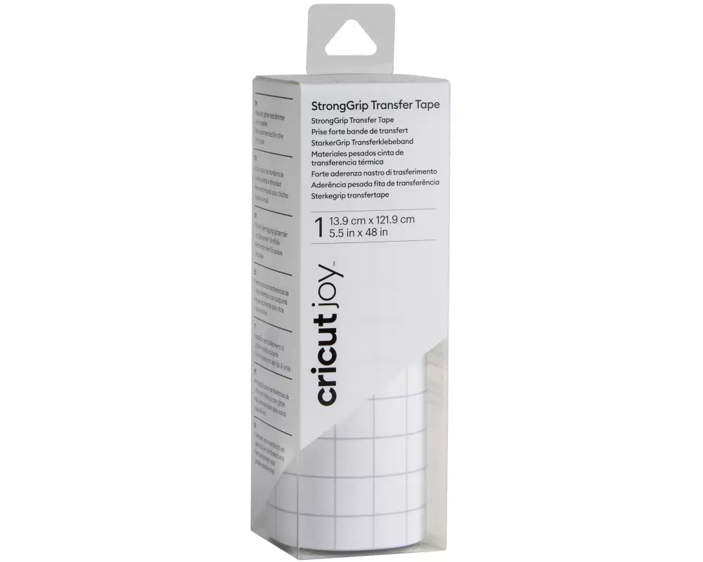 Cricut Transferpapier Joy 13.9 cm x 121.9 cm Stronggrip Weiss