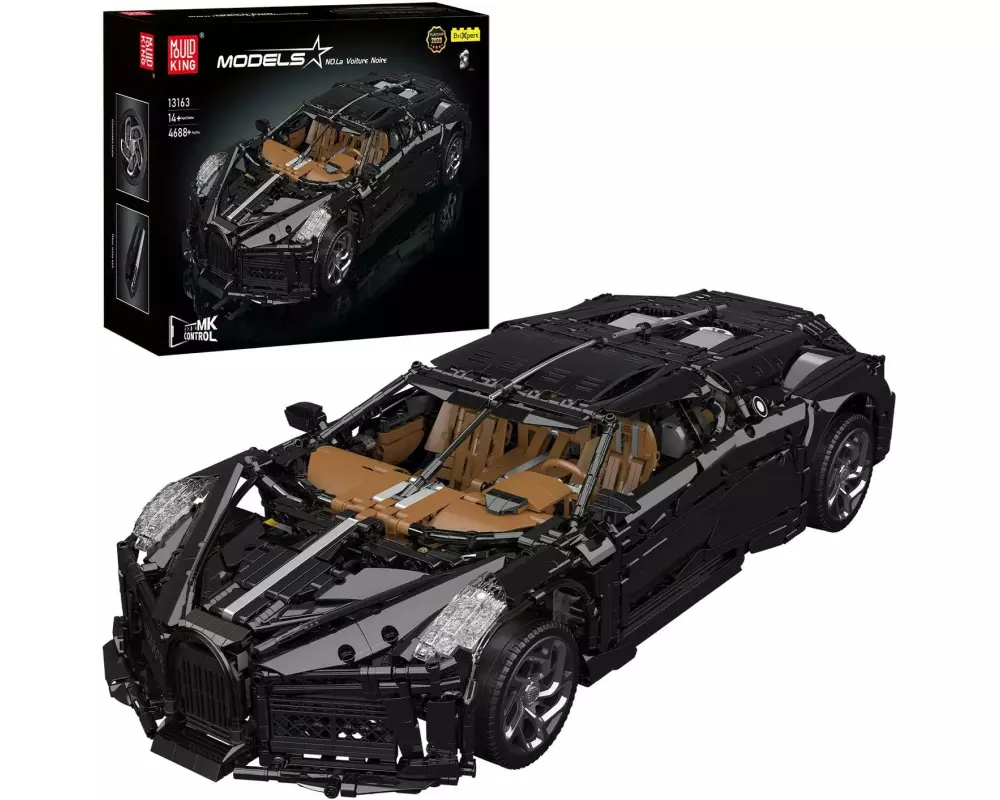 Mould King Hyper Car Voice of the Night Modell aus Klemmbausteinen