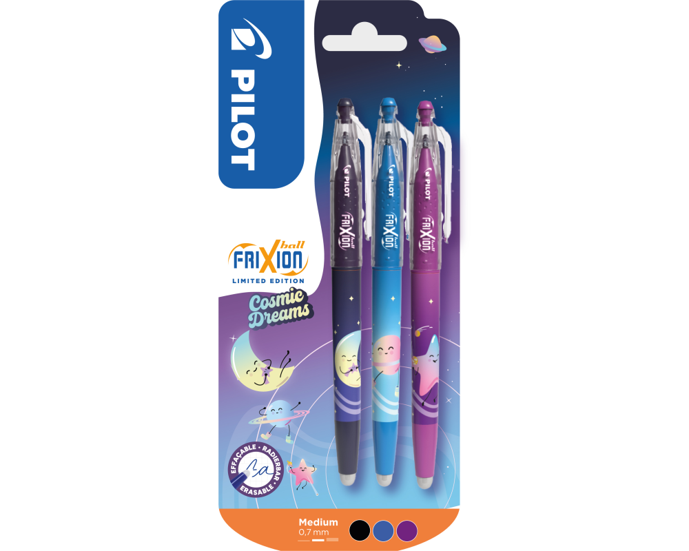 Pilot FriXion Refill 6 Stück + 3 gratis, 0.7 mm, Blau