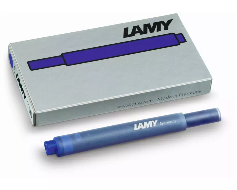Lamy Tintenpatrone T10 5 Stück, Blau