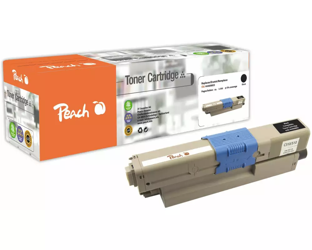 Peach Toner OKI 44469803 Black