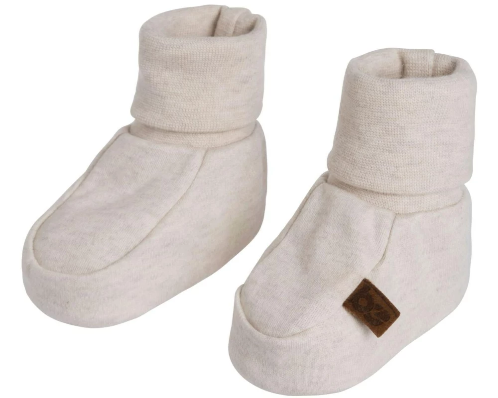 baby's only Booties Melange Warm Linen 0-3 Monate