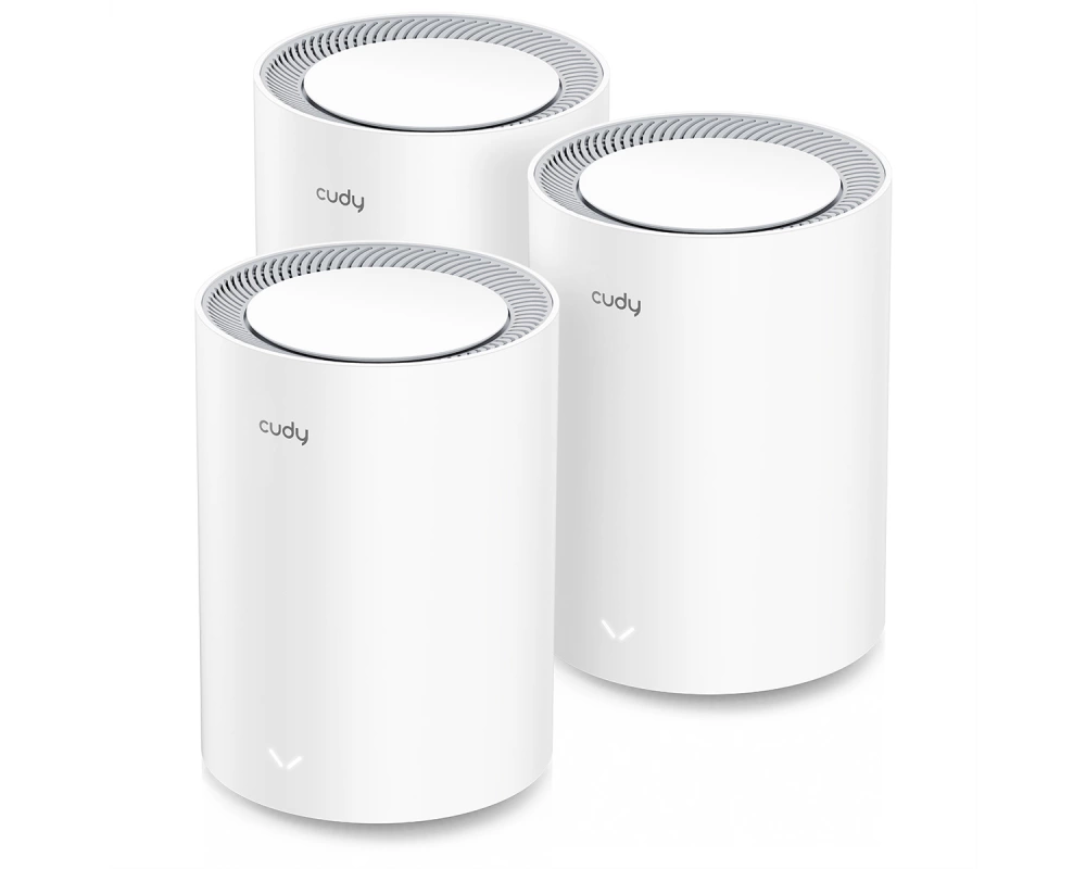 CUDY M3000 AX3000 Wi-Fi 6 Mesh 2.5G 3er-Pack