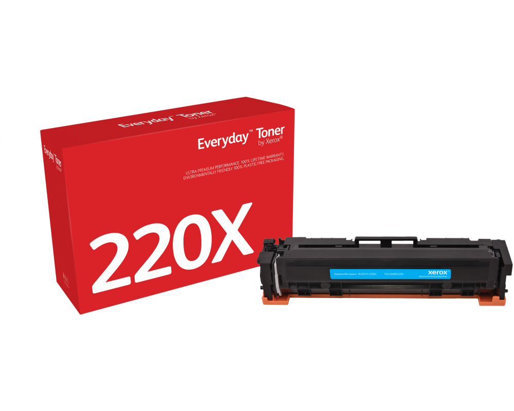 Everyday™ Cyan Tonermodul von Xerox kompatibel mit HP 220X (W2201X), Hohe Kapazität
