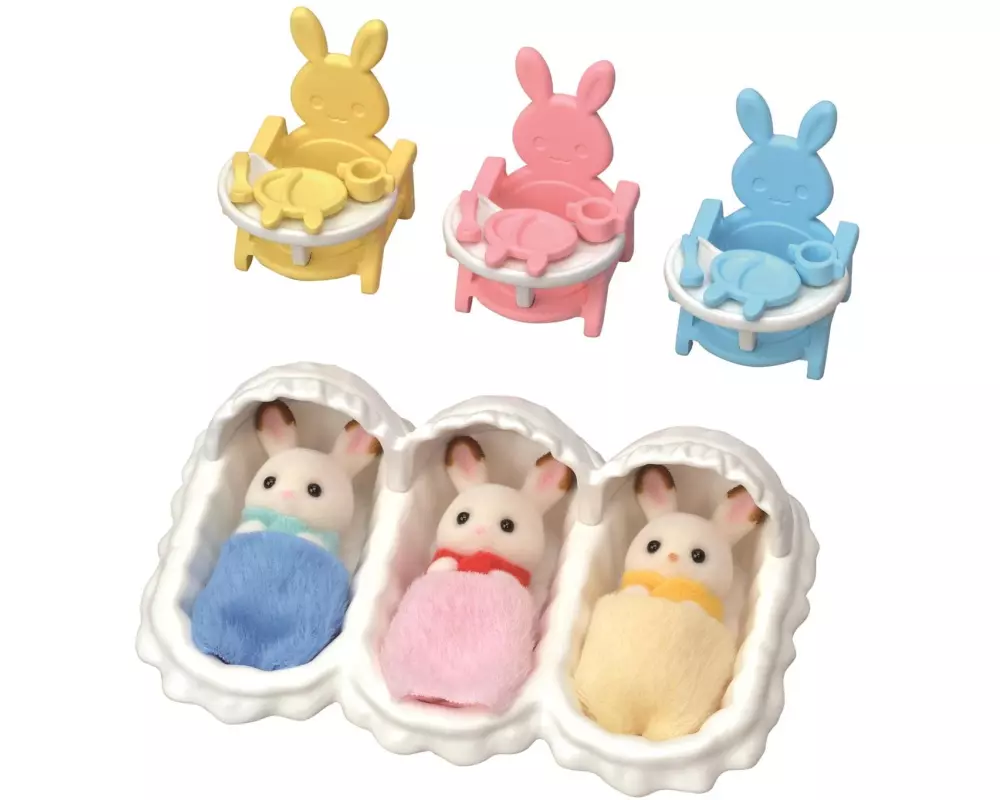 Sylvanian Families Sylvanian Families Erstausstattung für Drillinge