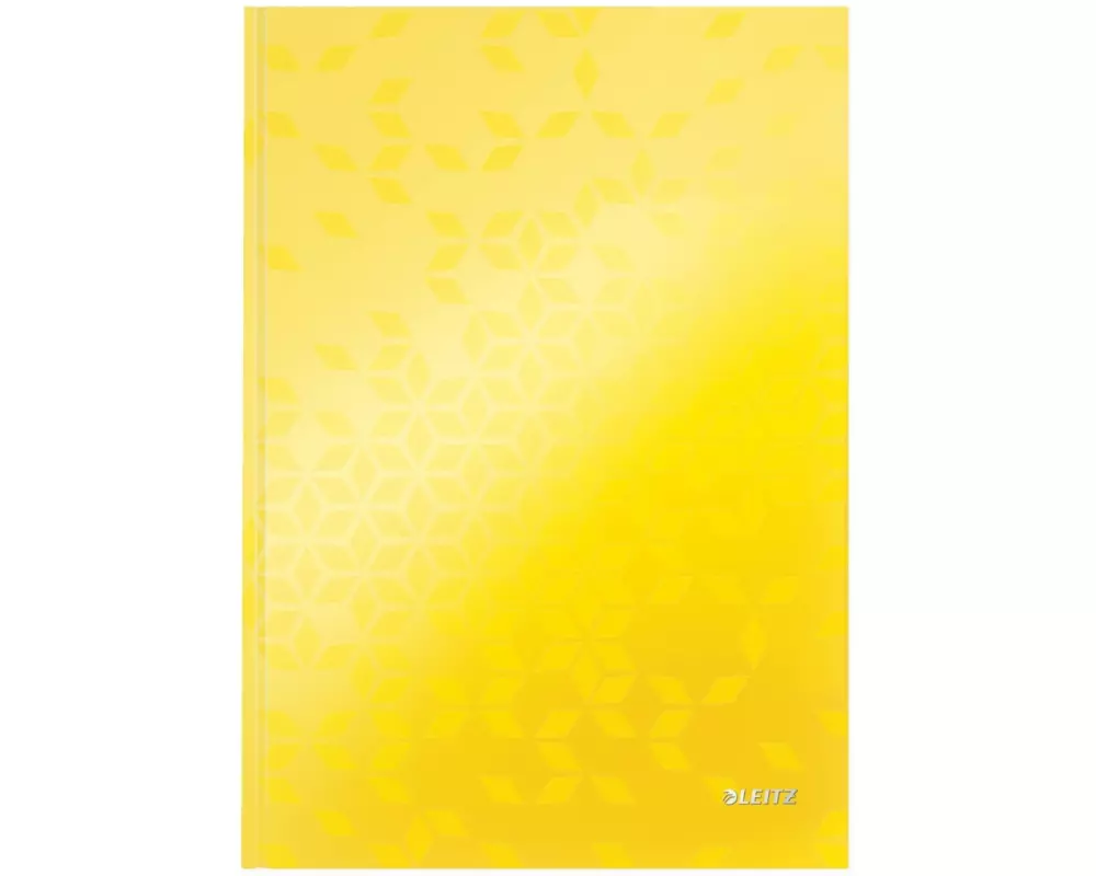 Leitz Notizbuch WOW A4, Kariert, Gelb