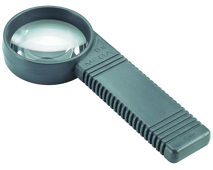 ECOBRA Lupe 6cm 82113 anthrazit 6-x