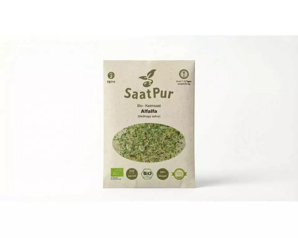 Gorilla Gardening Alfalfa Mikrogrün Saatgut 50 g