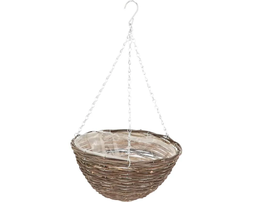 Esschert Design Hängekorb Weidengeflecht 30 cm