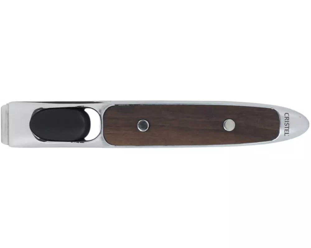Cristel Pfannen und Topfgriff Zenith Casteline Walnut Braun