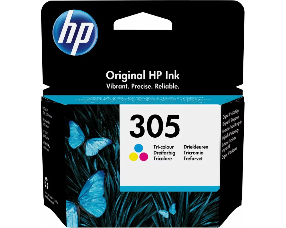 HP 305 Tri-color Original Ink Cartridge