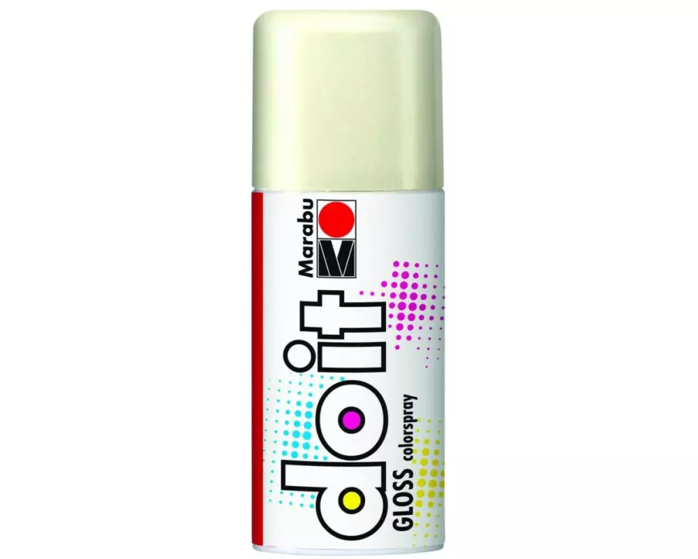 Marabu Sprühfarbe do it Gloss 150 ml, Weiss