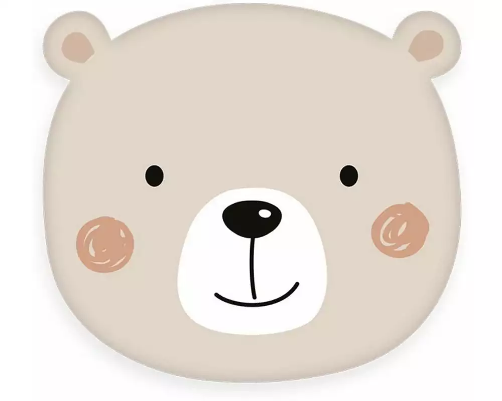 Herding Kissen Little Bear 33 x 36 cm, Beige