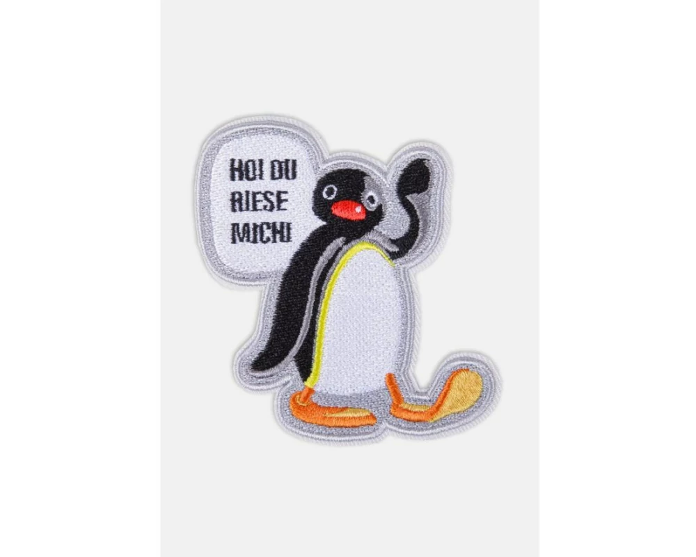 Swissmeme Aufnäher Hoi du Michi, Polyester, 7.5 x 7 cm