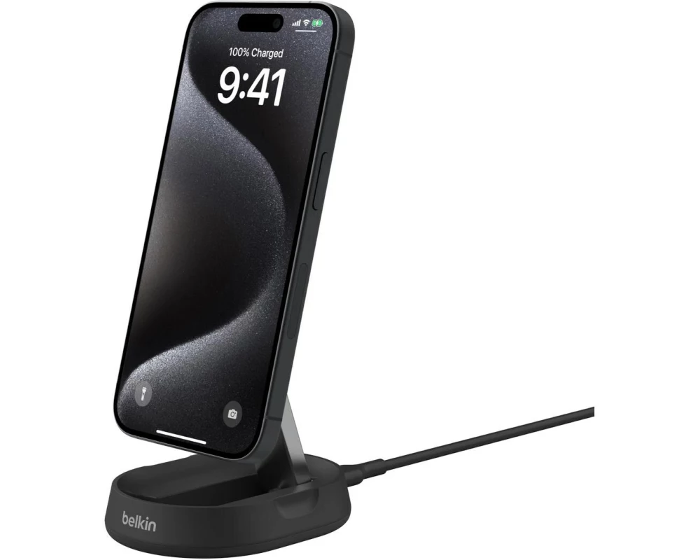 Belkin Wireless Charger Boostcharge Pro Qi2 Schwarz