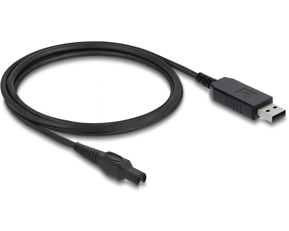 Delock USB Ladekabel 15 V für Elektrorasierer
