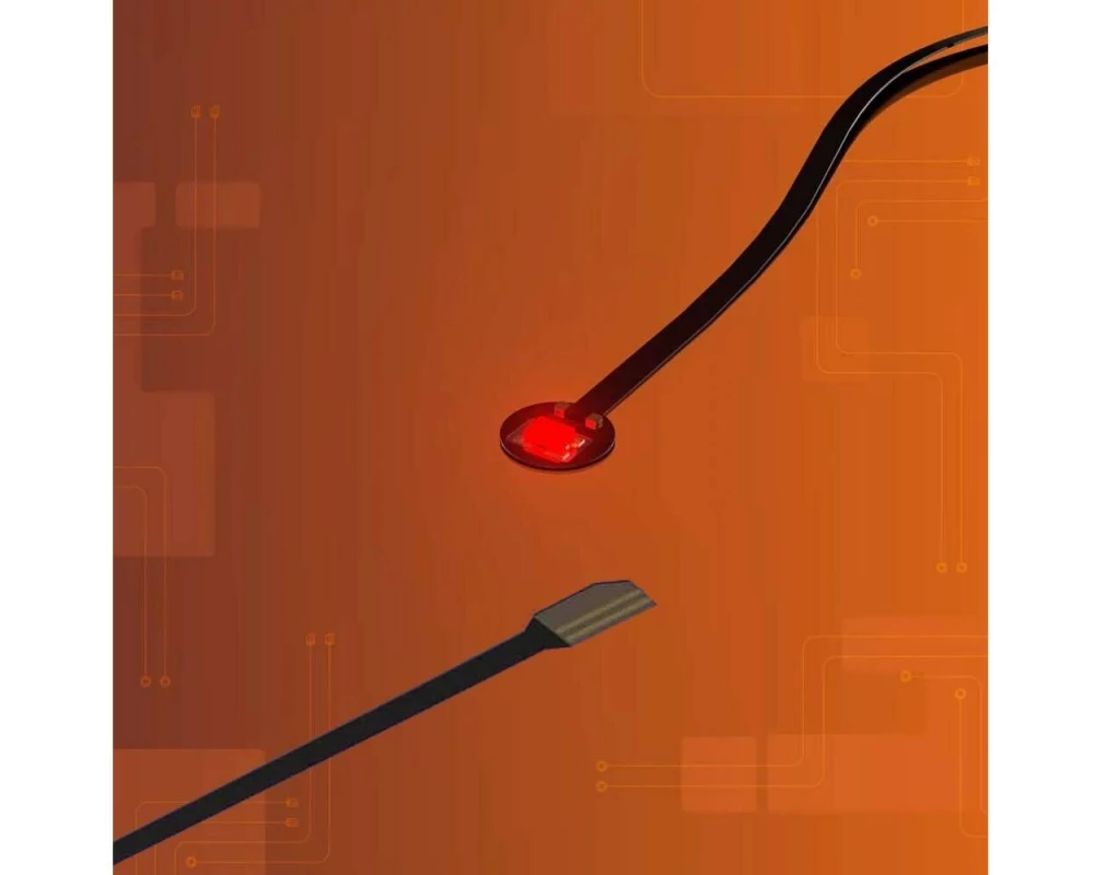 Light My Bricks 2.0 Astro LED Rot mit 30 cm Flachkabel