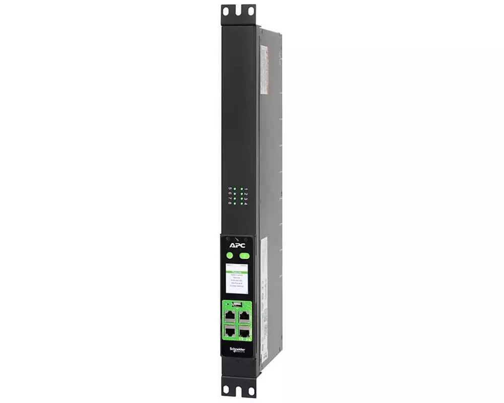 APC 19" PDU EPDU2016S 8 AC-Ausgänge 1U Schwarz