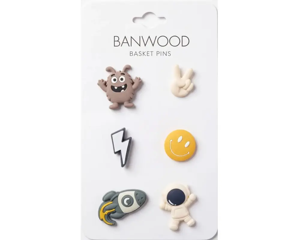 Banwood Pins für Körbe Space