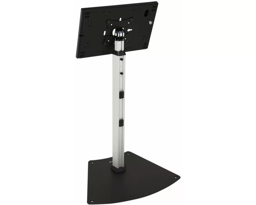 EATON TRIPPLITE Secure, Tablet, Mount, Floor, Stand, Height-Adjustable, Black/Silver