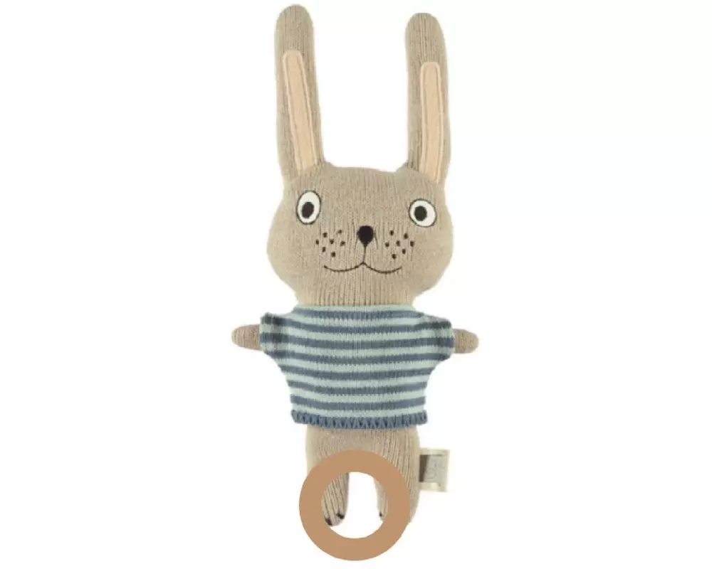 OYOY Spieluhr Felix Rabbit Beige