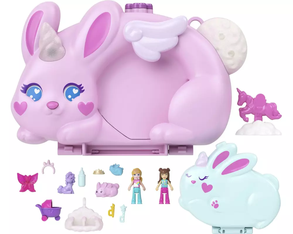 Polly Pocket Baby und Mama Schatulle
