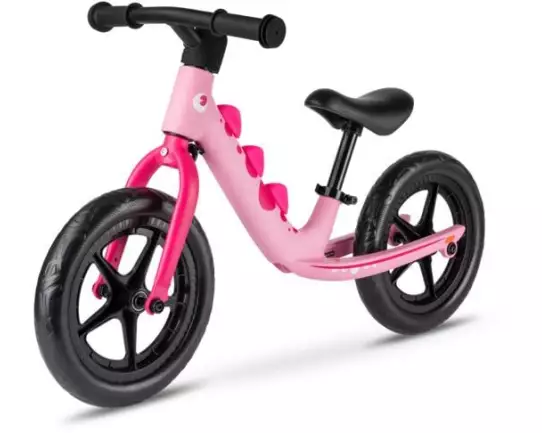 Micro Mobility Kinder-Laufrad Balance Bike Dino Pink Pink