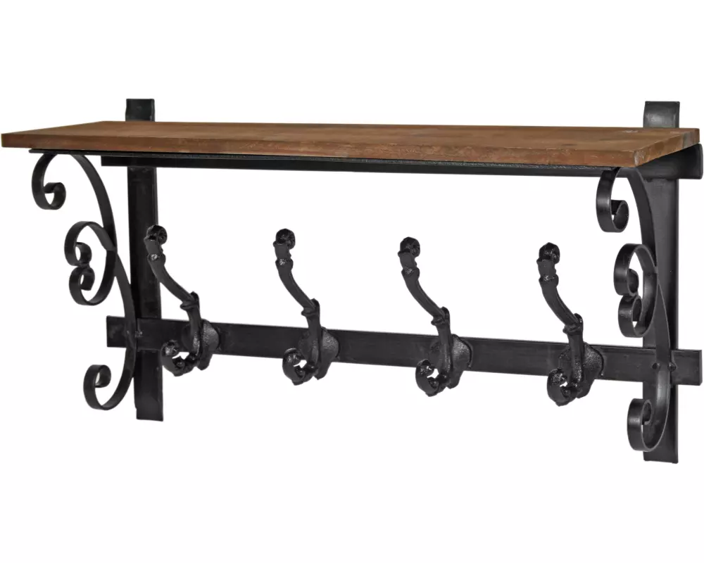 Originals Wandgarderobe Braun/Schwarz