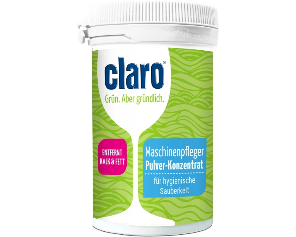 claro Maschinenpfleger-Pulver 160 g Dose