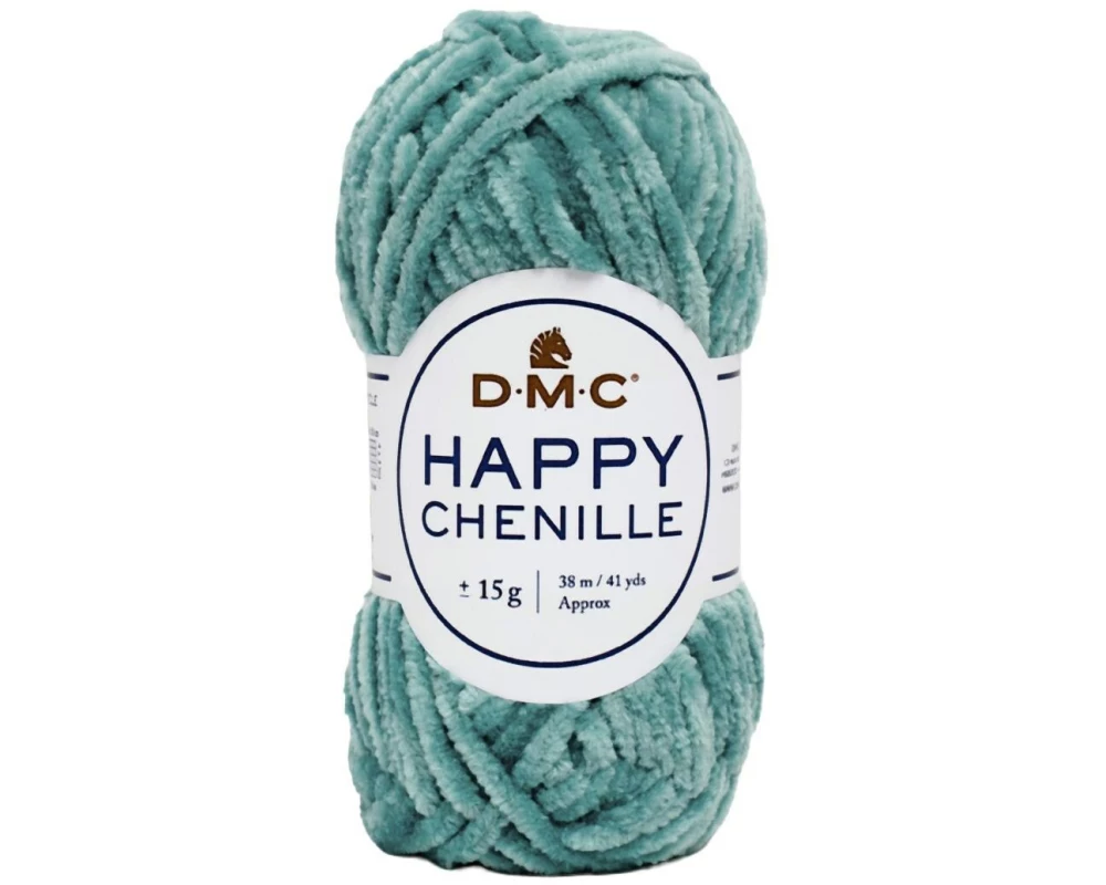 DMC Wolle Happy Chenille Türkis, 38 m