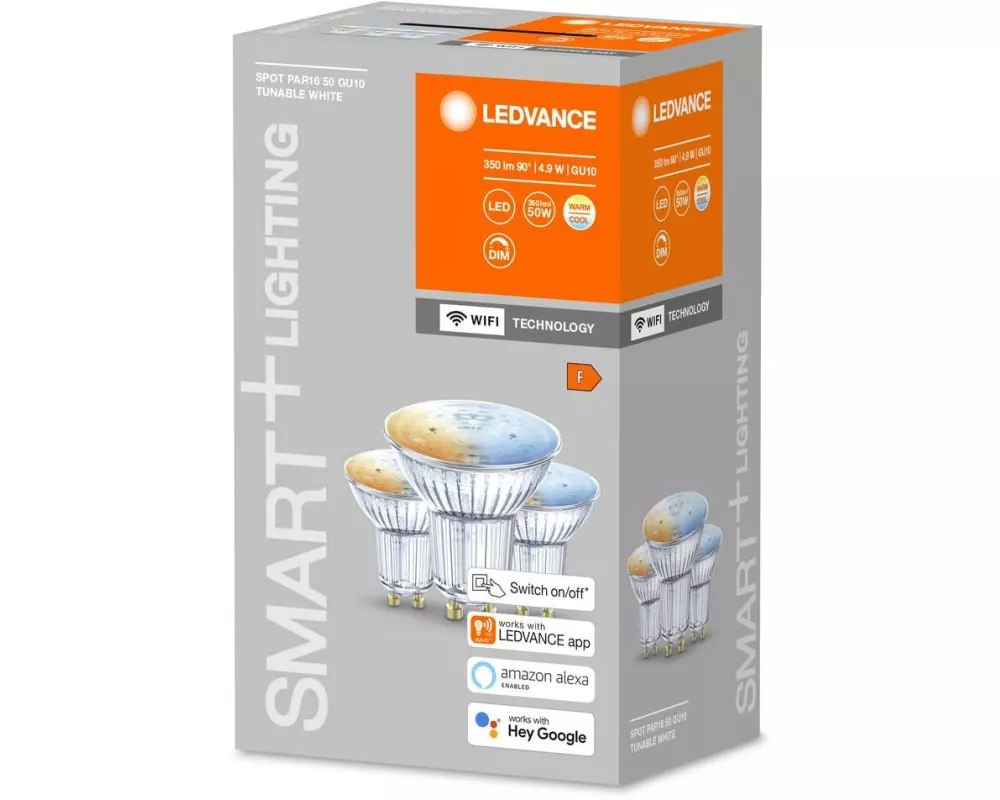 Ledvance Leuchtmittel SMART+ Spot, 45°, 5W, GU10