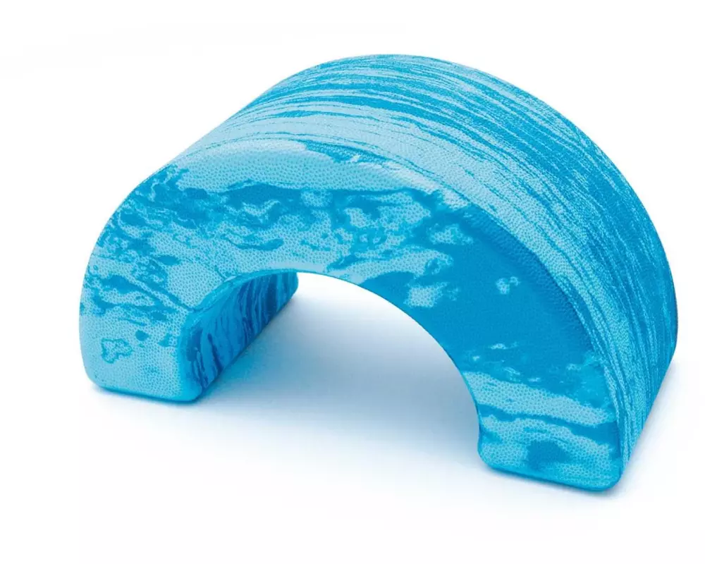 SISSEL Pilates Roller Head Align Dynamic Blau-marmoriert