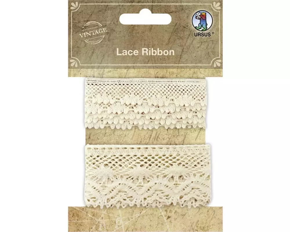 URSUS Spitzenband Ursus Hautfarbe, 2 Stück