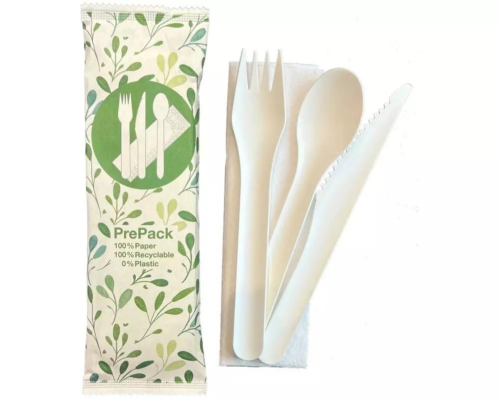 Pochetta Einweg-Besteckset 200 Stück, Weiss