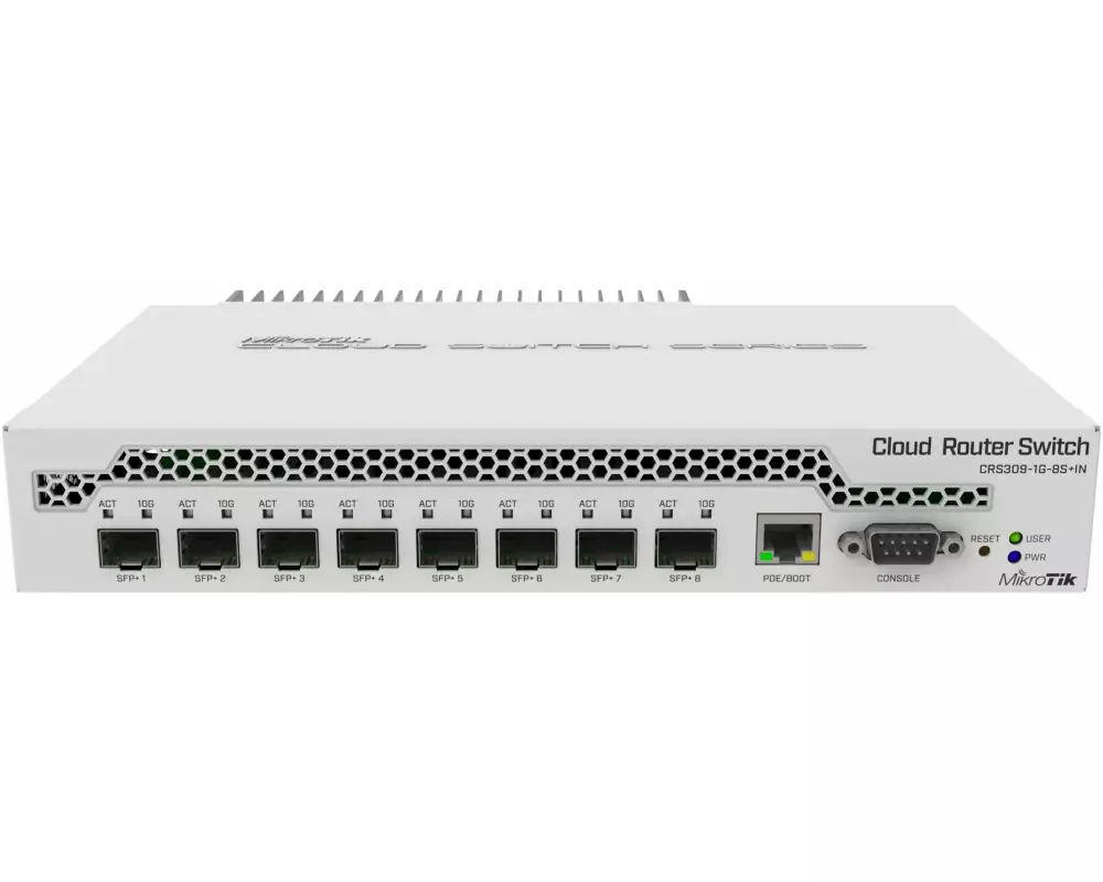 MikroTik SFP Switch CRS309-1G-8S+IN 9 Port
