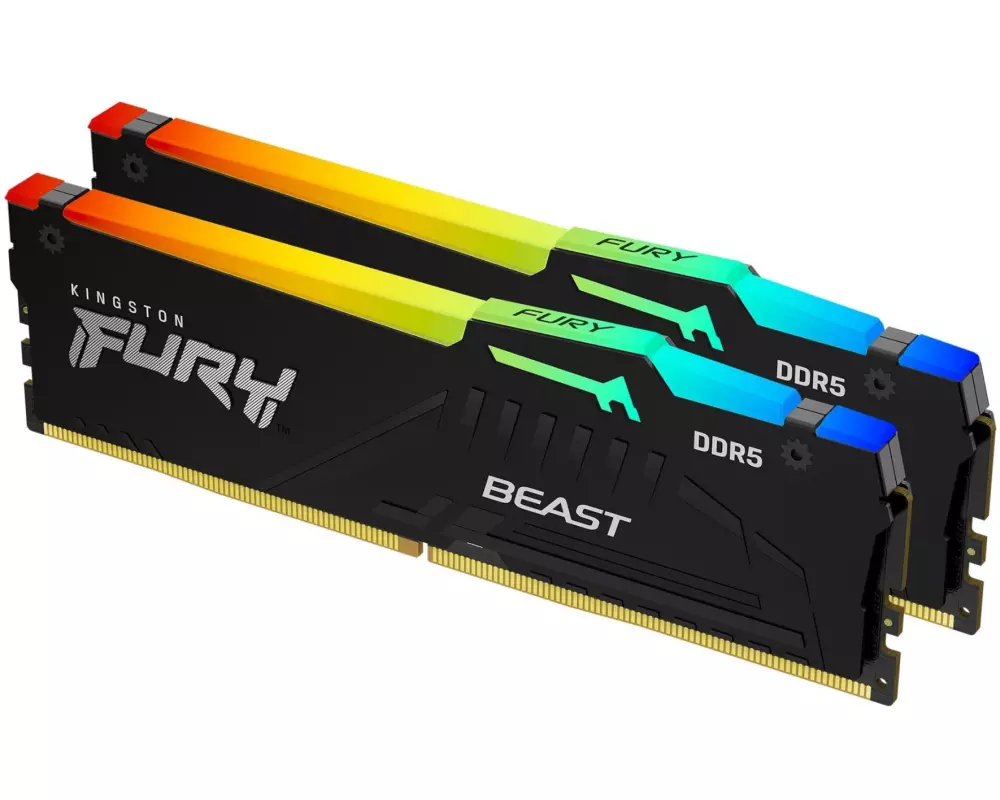 Kingston DDR5-RAM FURY Beast RGB 6000 MHz 2x 16 GB