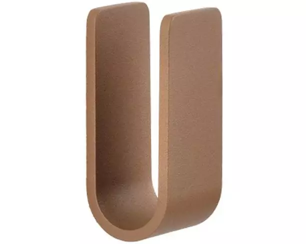 Zone Denmark Wandhaken Ume 3.5 x 3.4 x 8 cm, Terracotta