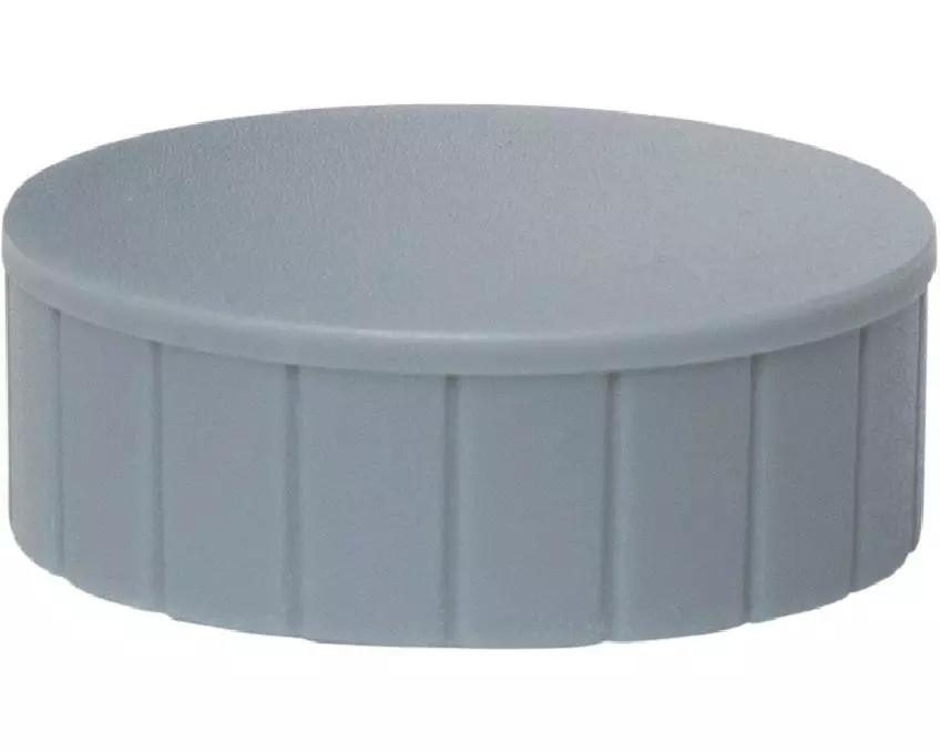 Maul Haftmagnet Solid Ø 38 mm, 2500 g, Grau, 10 Stück