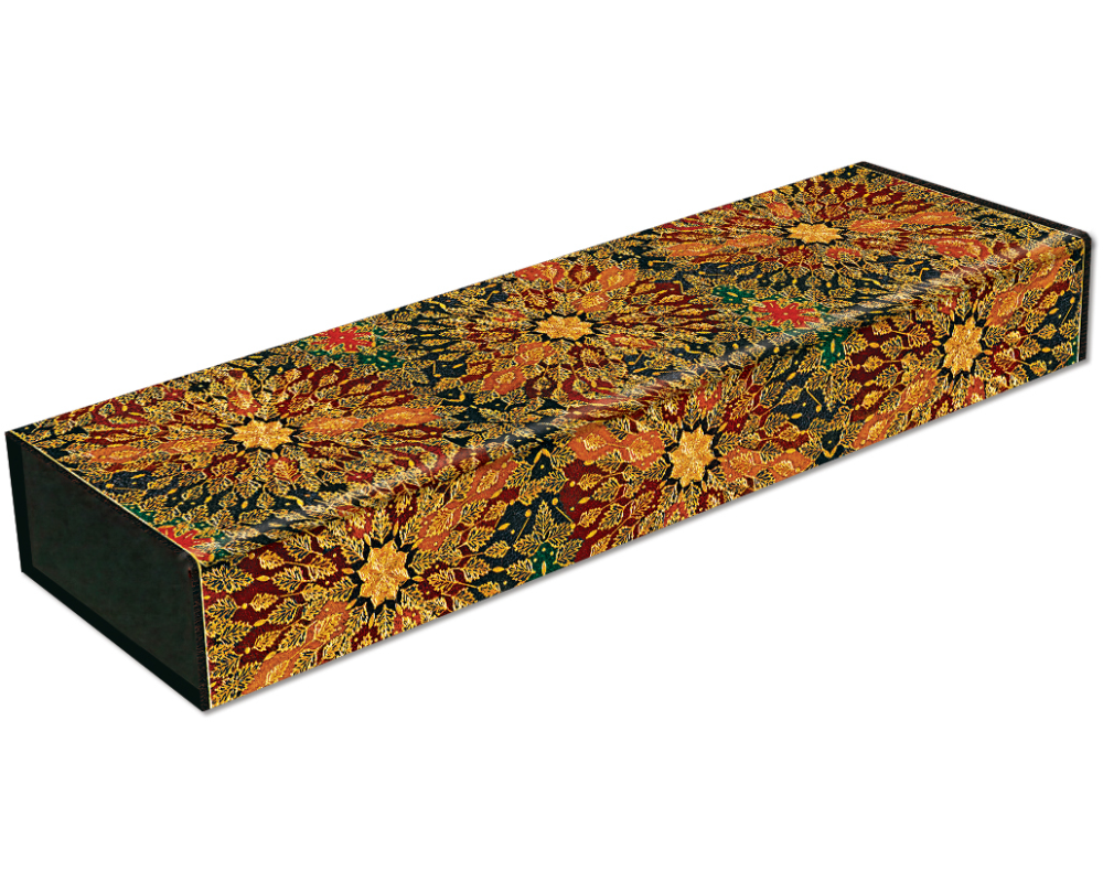 PAPERBLANKS Stifteetui Feuerwerk PB5415-3 Klappumschlag 220x30mm