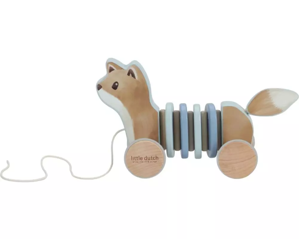 Little Dutch Wackelziehspielzeug Fuchs Forest Friends FSC
