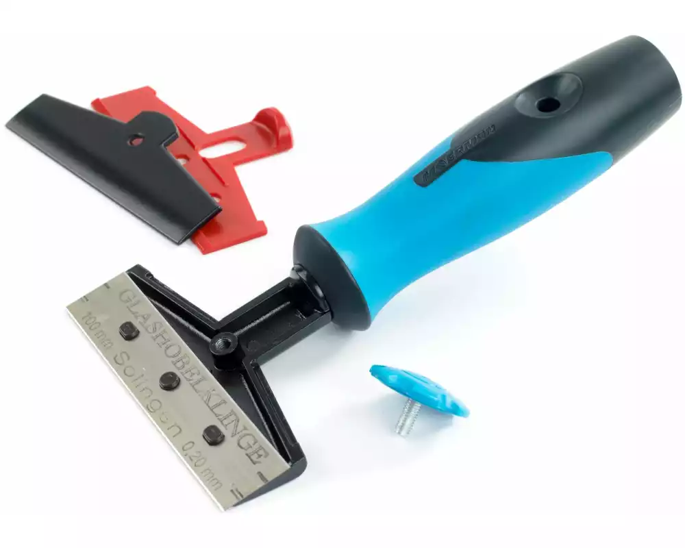 Edi Baur Fensterwischer Premium Schwarz/Türkis