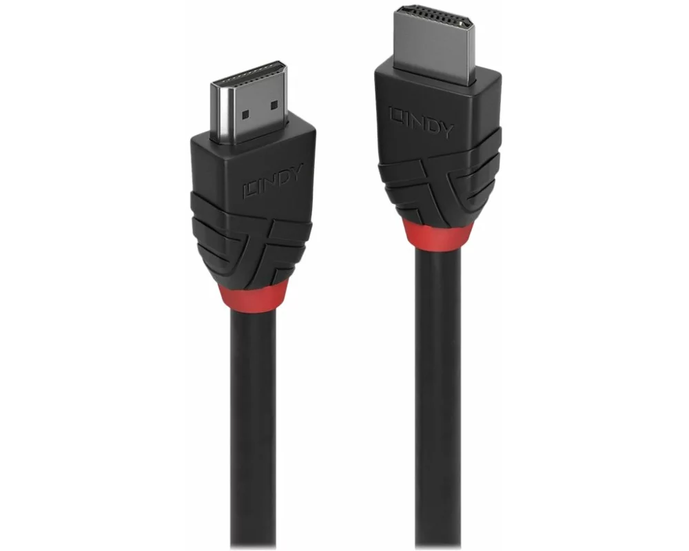 LINDY 1m 8k60hz HDMI Cable, Black Line