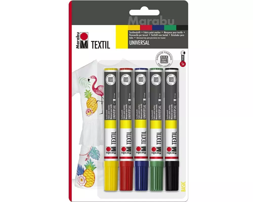 Marabu Textilmarker Painter 5 Stück